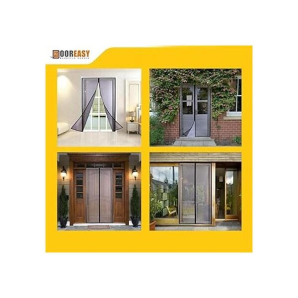 DOOREASY Tamaño de puerta magnética de 38 x 83 pulgadas