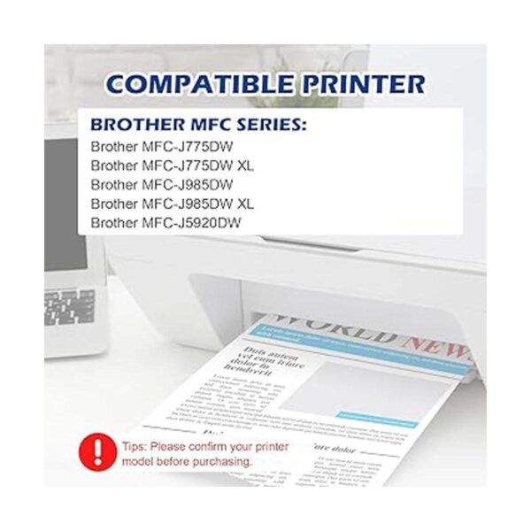 DOUBLE D Reemplazo compatible con LC20E mejorado para_2