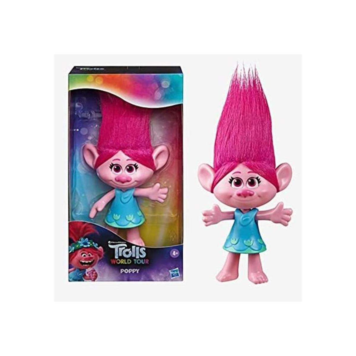 DREAMWORKS TROLLS Muñeca mediana World Tour Poppy