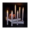 DRomance Velas LED cónicas sin llama que funcionan con_3