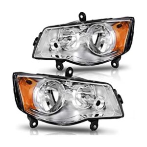 DWVO Conjunto de faros compatibles con Dodge Caravan_1