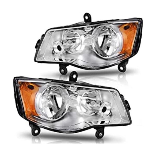 DWVO Conjunto de faros compatibles con Dodge Caravan_1