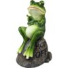 DWK Froggies Bad Day Adorable rana abatible en piedra_2