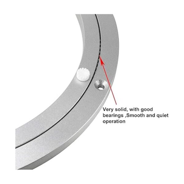 DasMarine Lazy Susan Anillo de aluminio de 10.0 in con