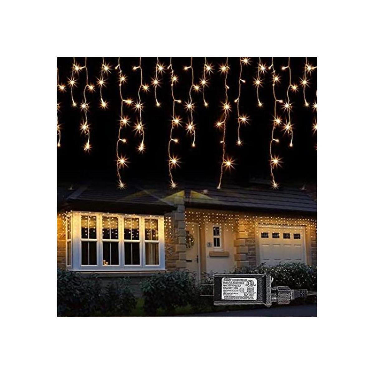 Dazzle Bright 360 luces LED de Navidad 29.5 pies 8 modos
