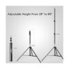 Dazzne Soporte para trípode de teléfono ajustable de 27 a_2