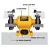 DeWalt dw756 6inch amoladora de banco