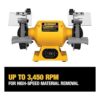 DeWalt dw756 6inch amoladora de banco