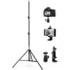 Dazzne Soporte para trípode de teléfono ajustable de 27 a_1
