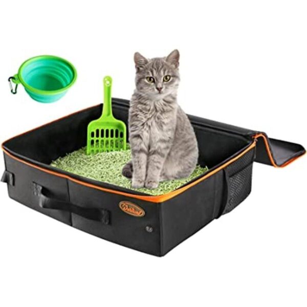 Deblue Caja de arena de viaje caja de arena portátil para