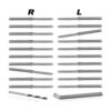 Deck Man Tornillos de retraso de rosca para zurdos y