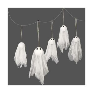 Decor365 Paquete de 12 pequeños fantasmas colgantes con_1