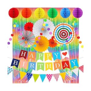 Decoraciones coloridas para fiestas de cumpleaños_1