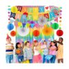 Decoraciones coloridas para fiestas de cumpleaños_2