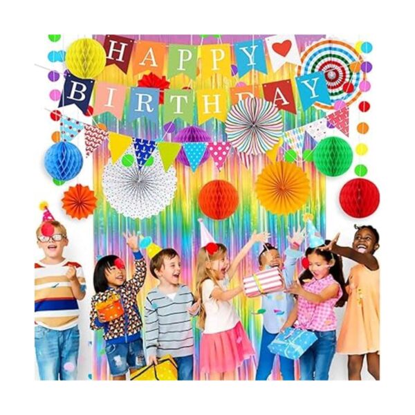 Decoraciones coloridas para fiestas de cumpleaños_2