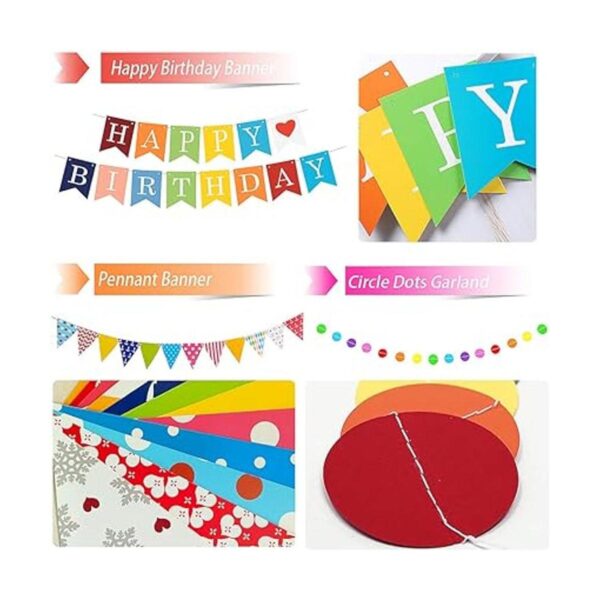 Decoraciones coloridas para fiestas de cumpleaños_5