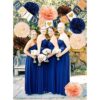 Decoraciones para la ducha de novia color azul marino_3