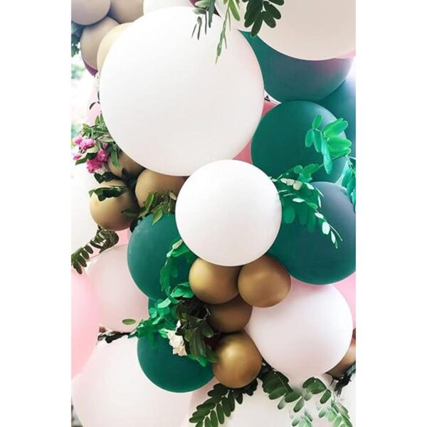 Decoraciones de fiesta de cumpleaños de color verde