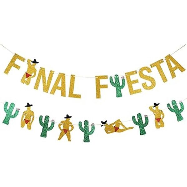 Decoraciones de fiesta de despedida de soltera final