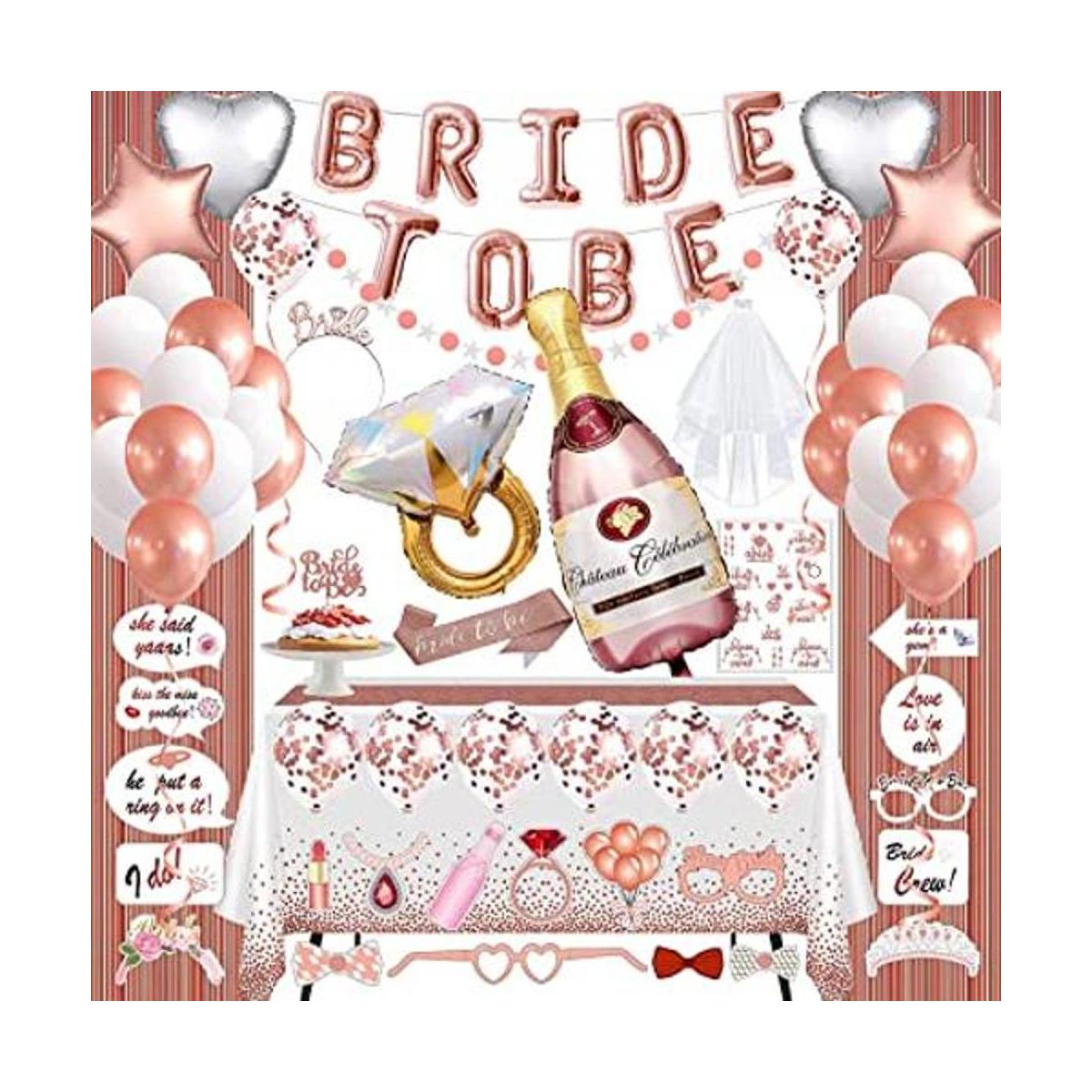Decoración de despedida de soltera travieso kit de
