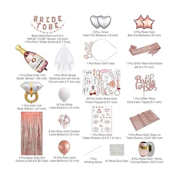Decoración de despedida de soltera travieso kit de_2