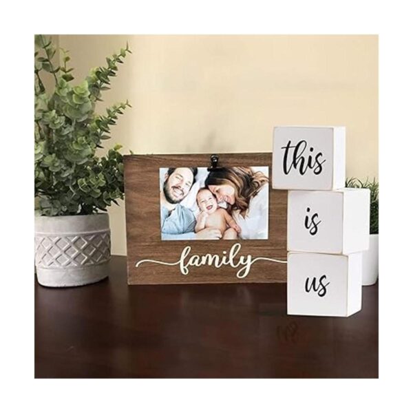 Decoración de madera de granja This is us Our Life Our