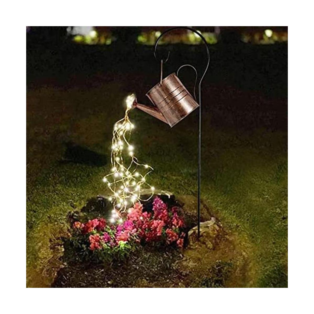 Decoración de jardín luces solares para decoración de