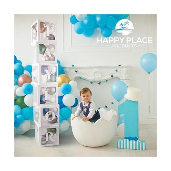 Decoración de globos para Baby Shower._5