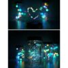 Decorman Juego de 8 luces solares para tarros diseño de