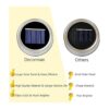 Decorman Juego de 8 luces solares para tarros diseño de