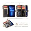 Defencase Funda para iPhone 13 Pro Max funda tipo cartera_3