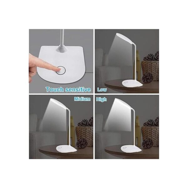 Deeplite Lámpara de escritorio LED flexible con 3 niveles_2