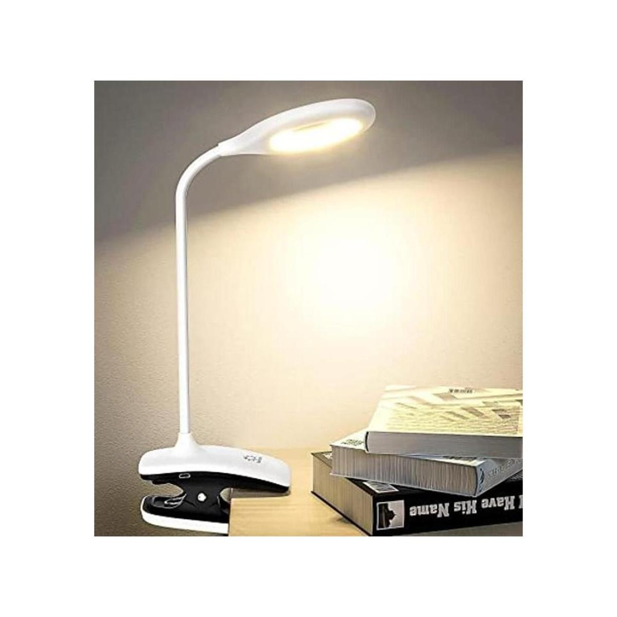 Deeplite Lámpara LED de escritorio con clip funciona con