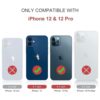 Defencase Funda para iPhone 12 Pro funda tipo cartera_2