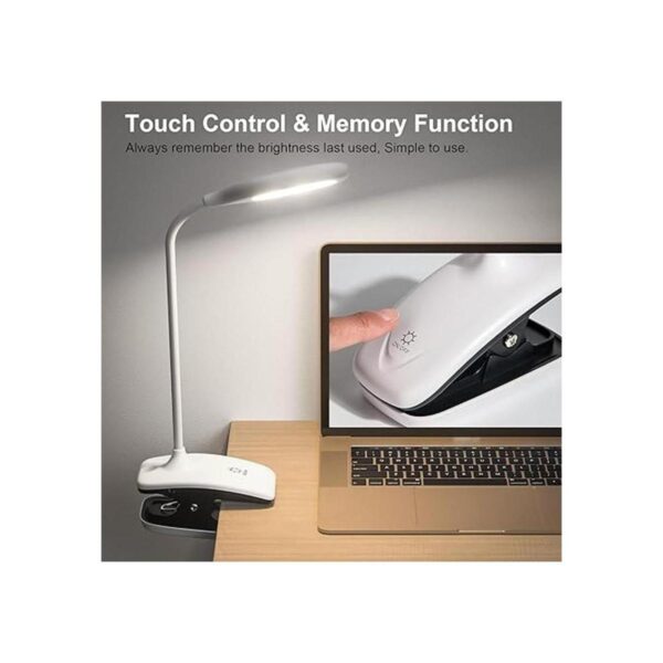 Deeplite Lámpara LED de escritorio con clip funciona con_3