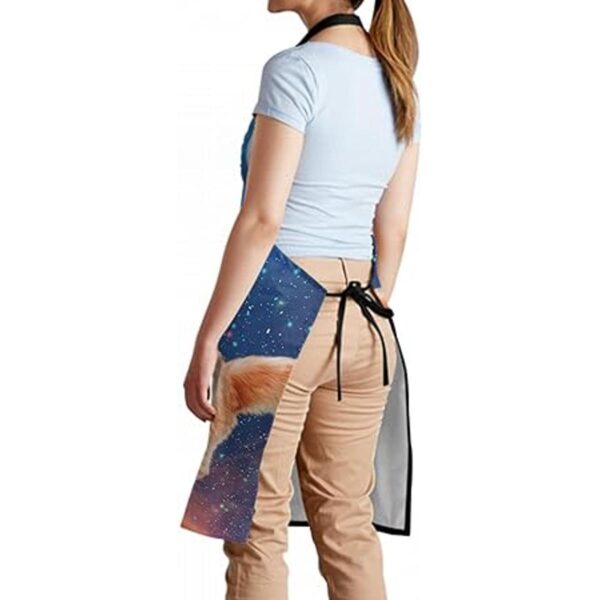 Delantal Space Cat Delantal unisex con estampado