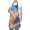 Delantal Space Cat Delantal unisex con estampado