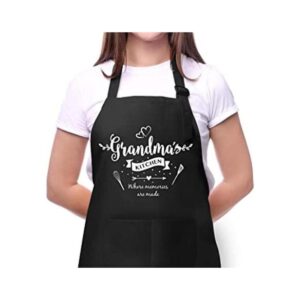 Delantales divertidos para la abuela y la abuela de la_1
