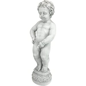 Design Toscano Manneken Pis Peeing Boy Estatua de estatua_1