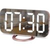 Despertador para dormitorio LED y espejo digital de_1