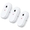 Detector de fugas de alarma con sensor de agua 3 paquetes