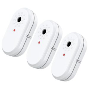Detector de fugas de alarma con sensor de agua 3 paquetes