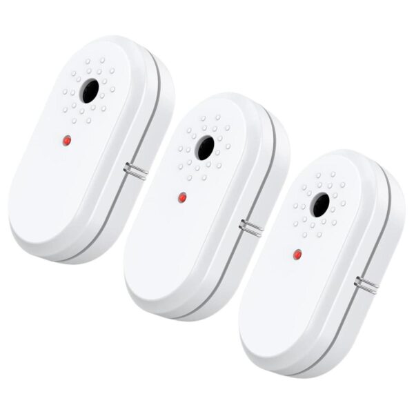 Detector de fugas de alarma con sensor de agua 3 paquetes