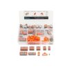 Didamx Juego de 120 conectores compactos de cables con_1