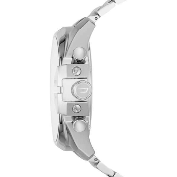 DZ4477 Mega Chief Reloj de cuarzo plateado con_2