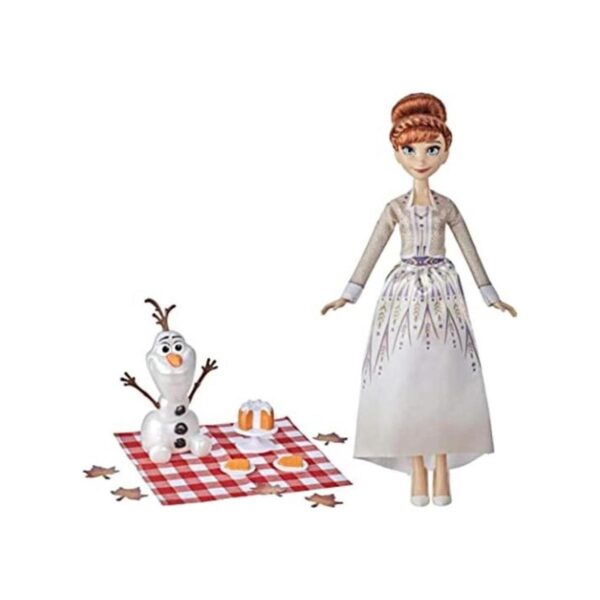 Disney Frozen 2 Anna y Olafs Otoño Picnic Olaf Doll_1