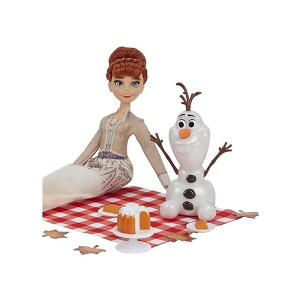 Disney Frozen 2 Anna y Olafs Otoño Picnic Olaf Doll_5