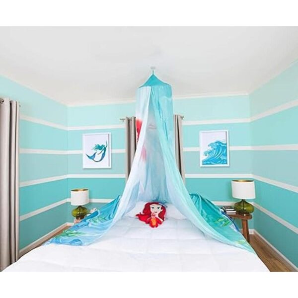 Disney The Little Mermaid Ariel Toldo para cama de techo
