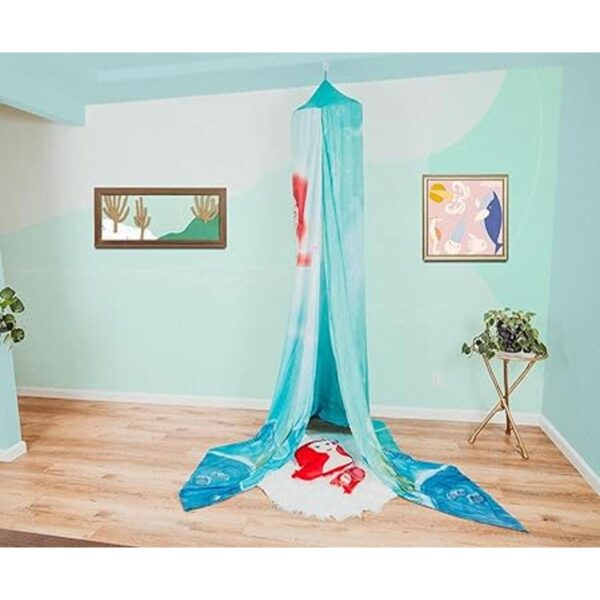 Disney The Little Mermaid Ariel Toldo para cama de techo