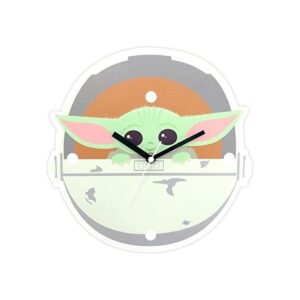 Disney Star Wars Reloj de pared de metal diseño de El Niño